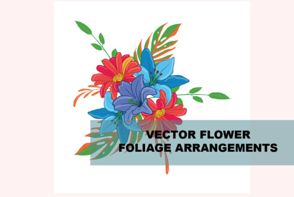 Elegant Foliage Floral Frame Text Divider 07