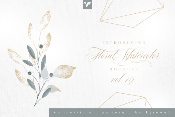 Exploring Floral Watercolor Bouquet Vol19: A Unique Blend of Art and Elegance