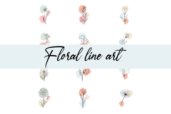 Exploring Line Art Floral. Abstract: A Versatile and Modern Decorative Solution