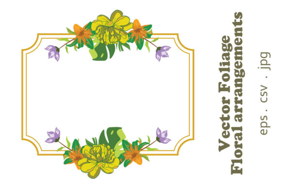 Vector Floral Foliage Graphic Set 24: A Versatile Tool for Your Creative Projects